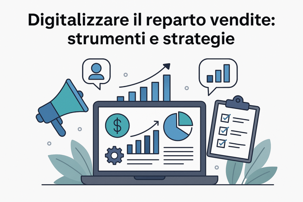 Digitalizzare il reparto vendite: strumenti e strategie