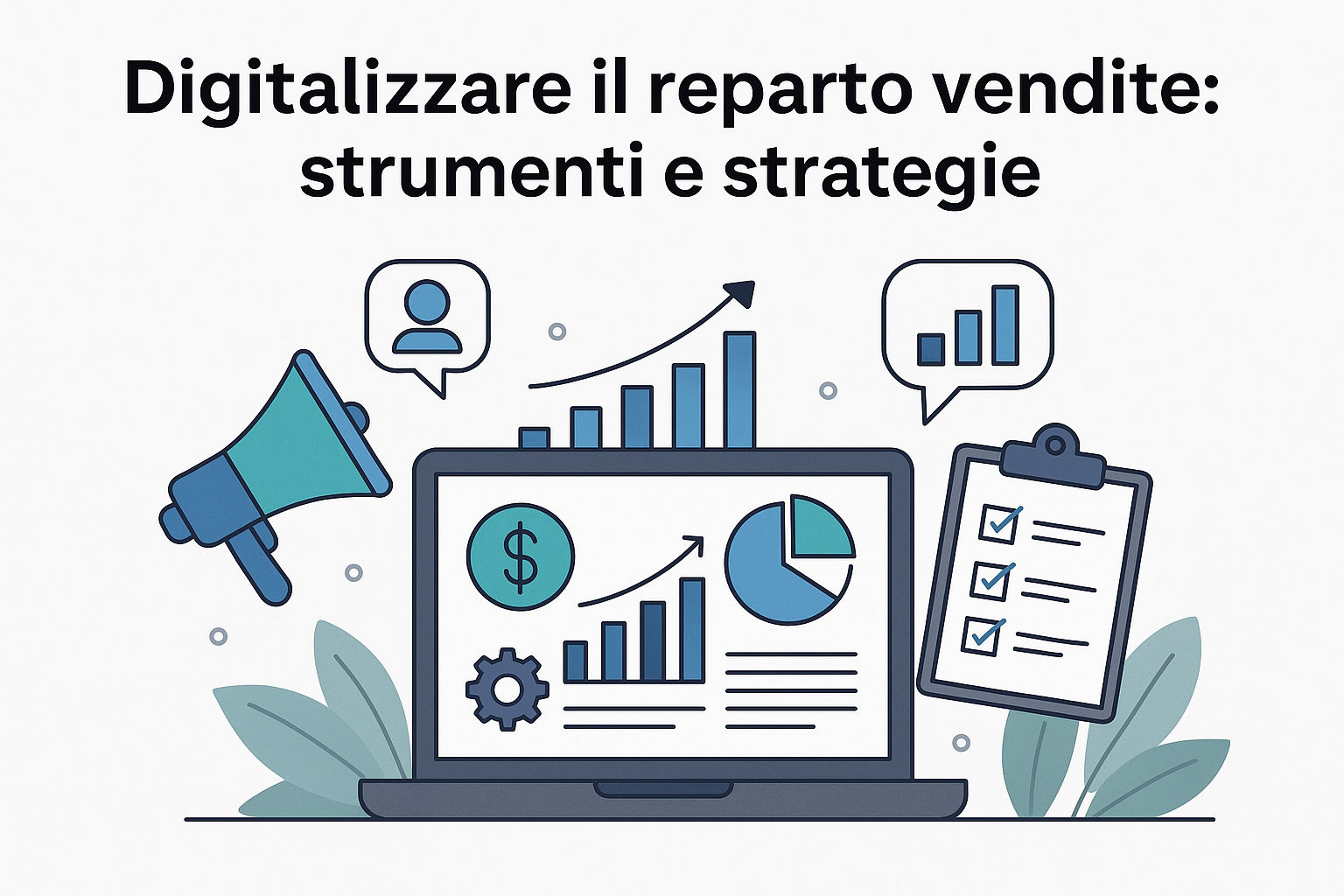 Digitalizzare il reparto vendite: strumenti e strategie