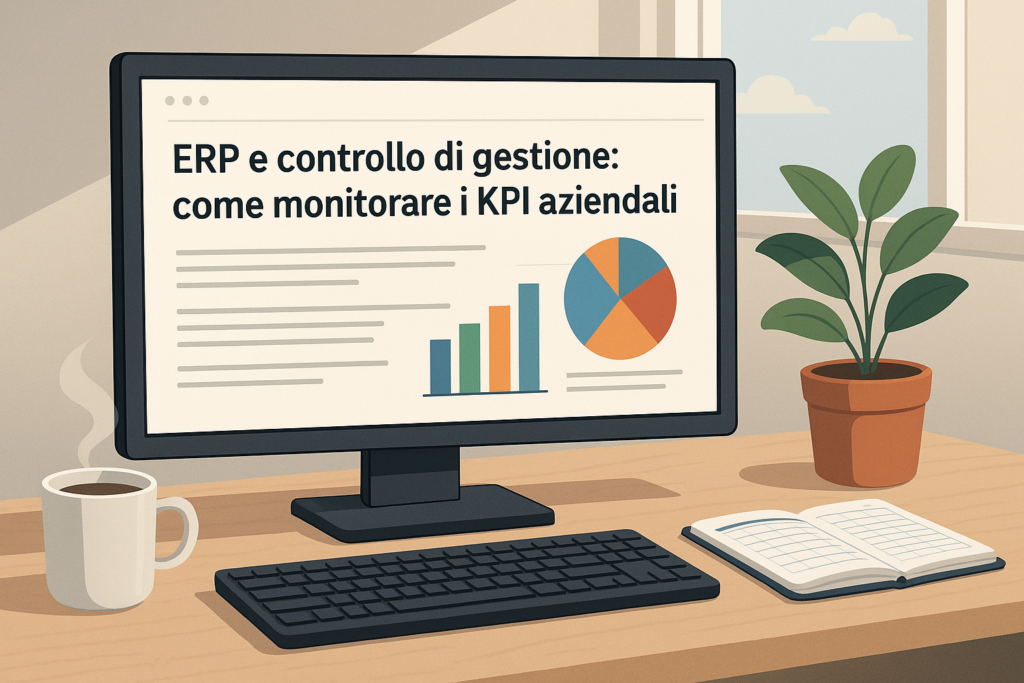 ERP e controllo di gestione: come monitorare i KPI aziendali