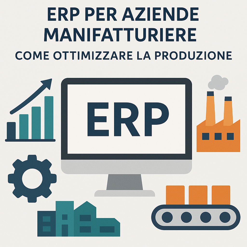 ERP per aziende manifatturiere: come ottimizzare la produzione