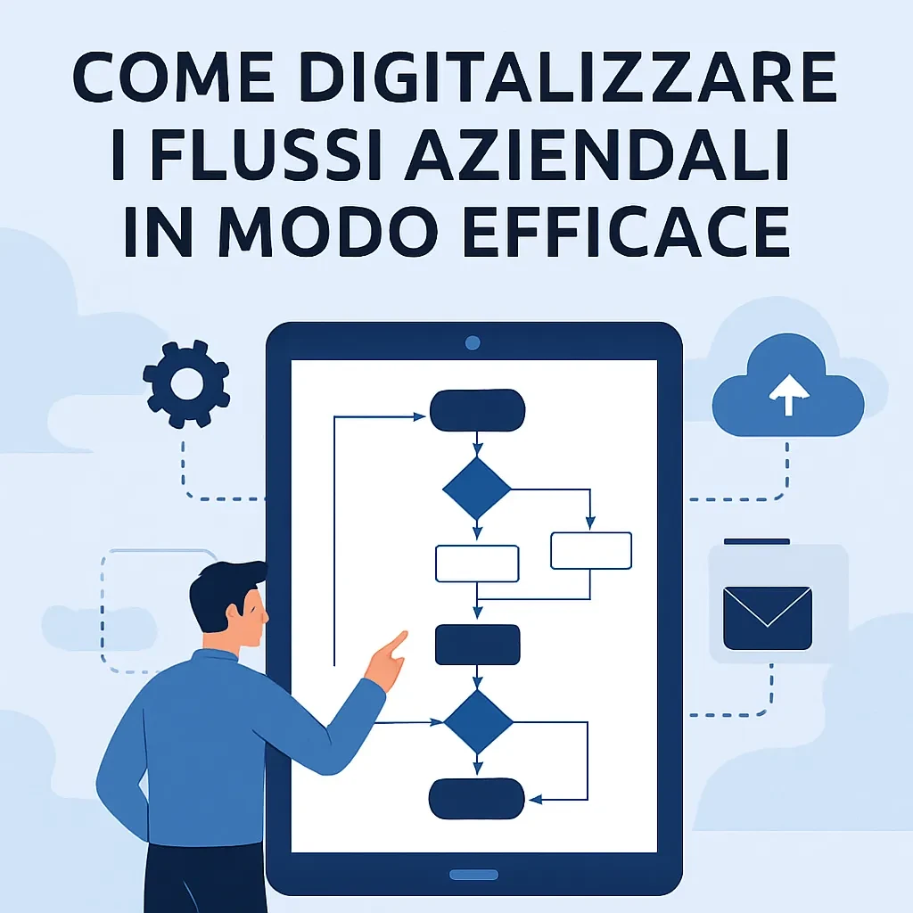 Come digitalizzare i flussi aziendali in modo efficace