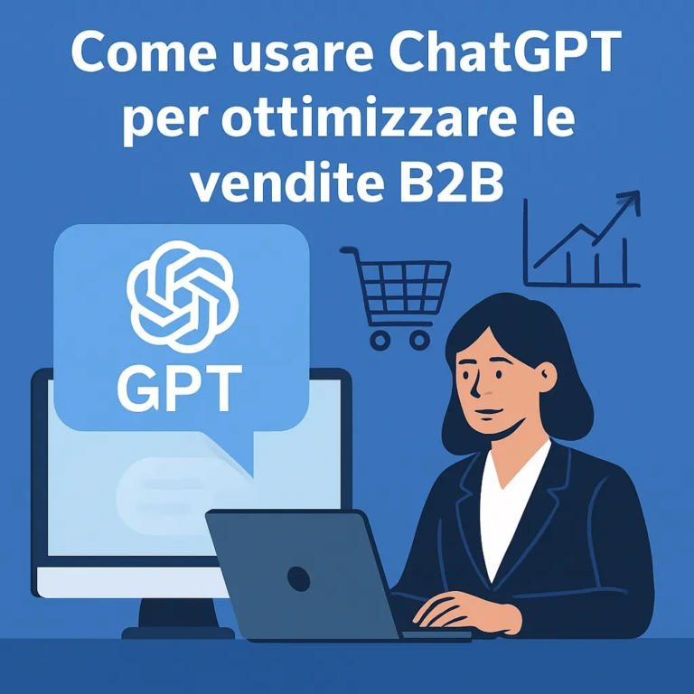 Come usare ChatGPT per ottimizzare le vendite B2B