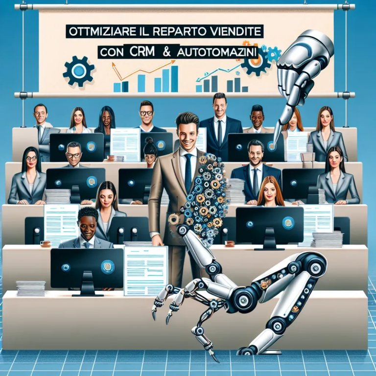 Ottimizzare il reparto vendite con CRM e automazione