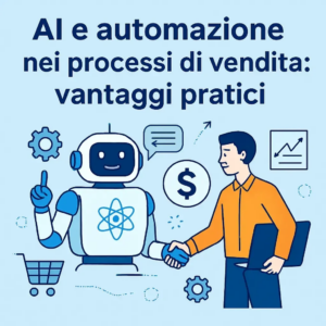AI e automazione nei processi di vendita: vantaggi pratici