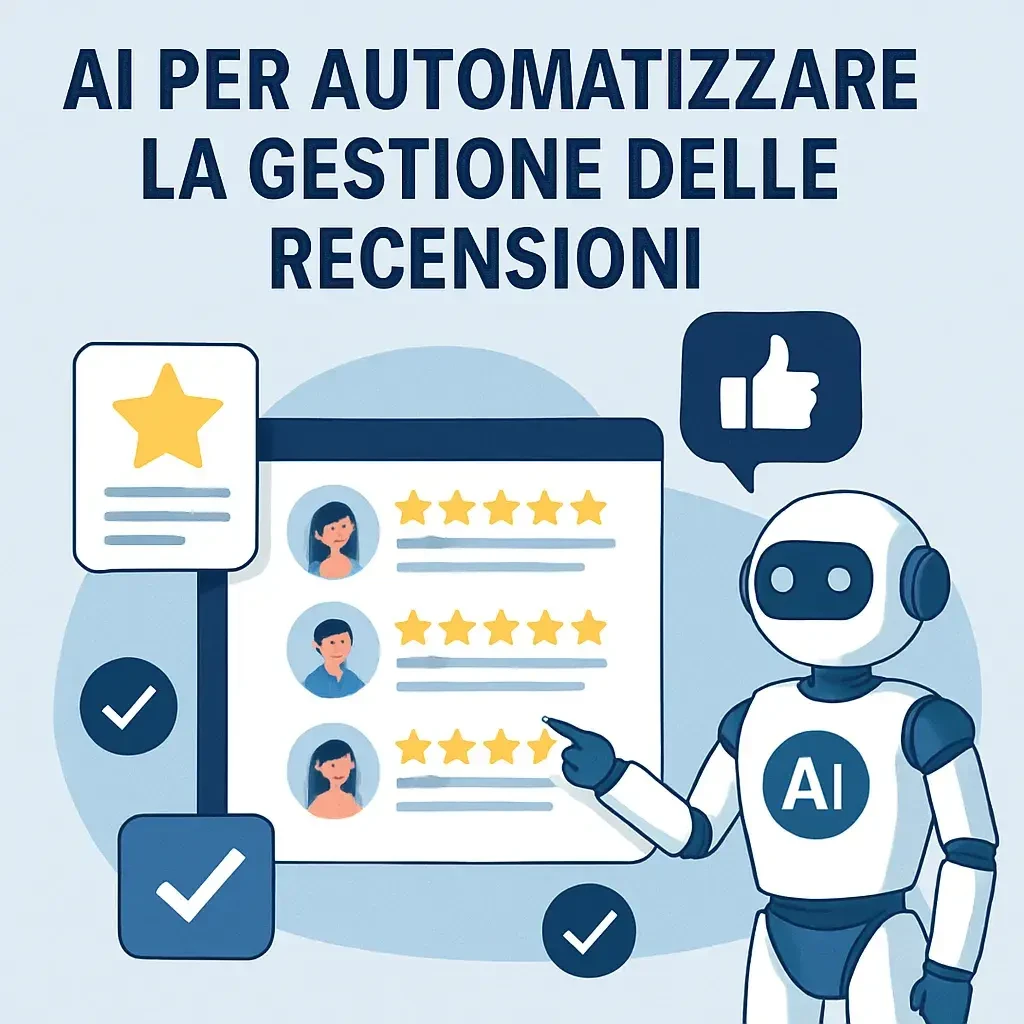 AI per automatizzare la gestione delle recensioni