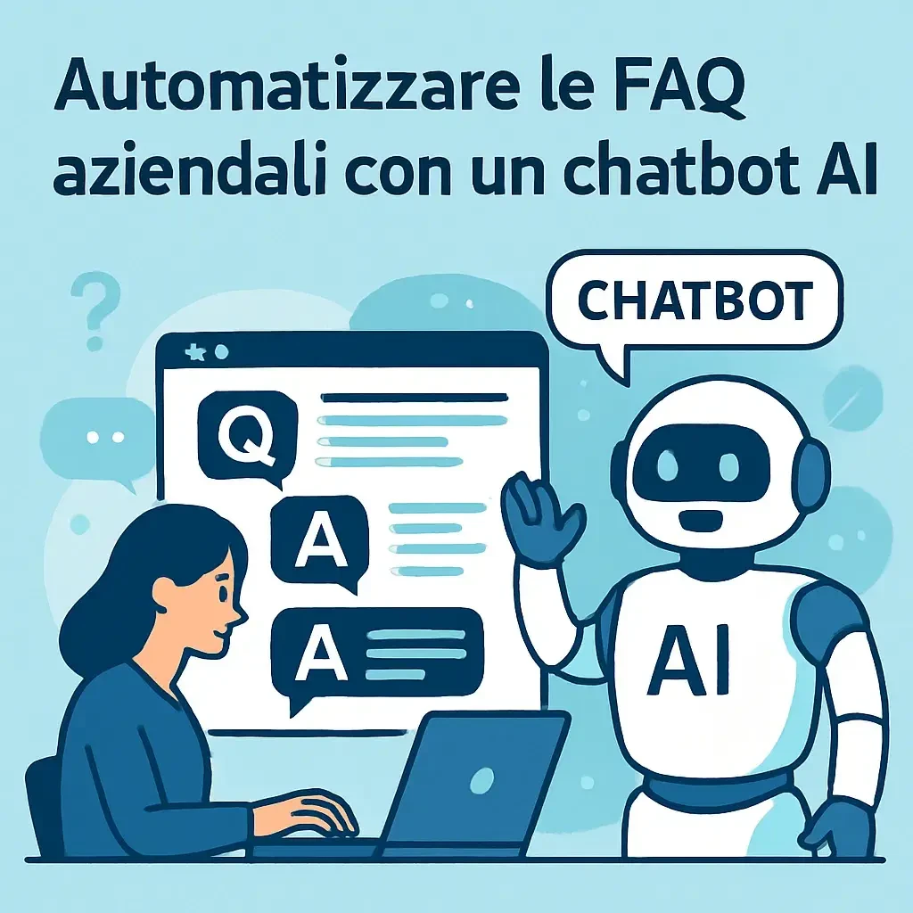 Automatizzare le FAQ aziendali con un chatbot AI