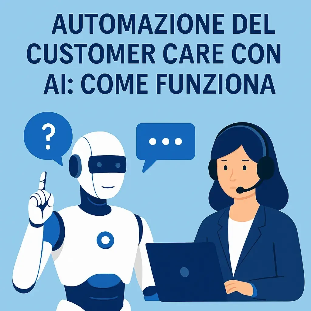 Automazione del customer care con AI: come funziona