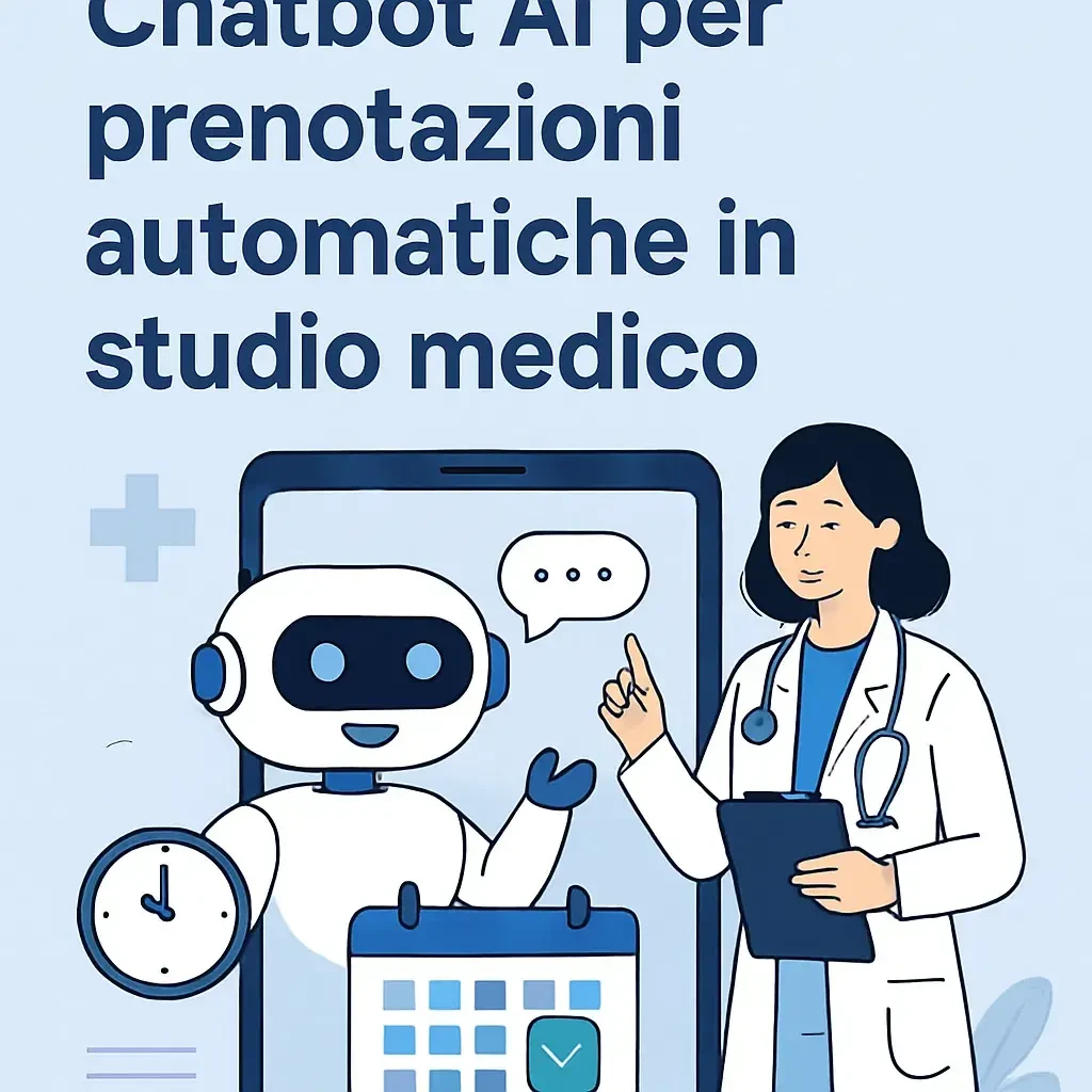 Chatbot AI per prenotazioni automatiche in studio medico