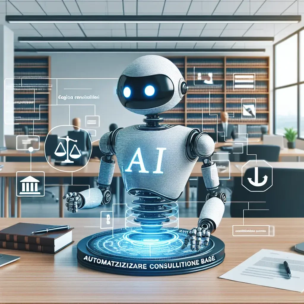 Chatbot AI per studi legali: automatizzare consulenze base