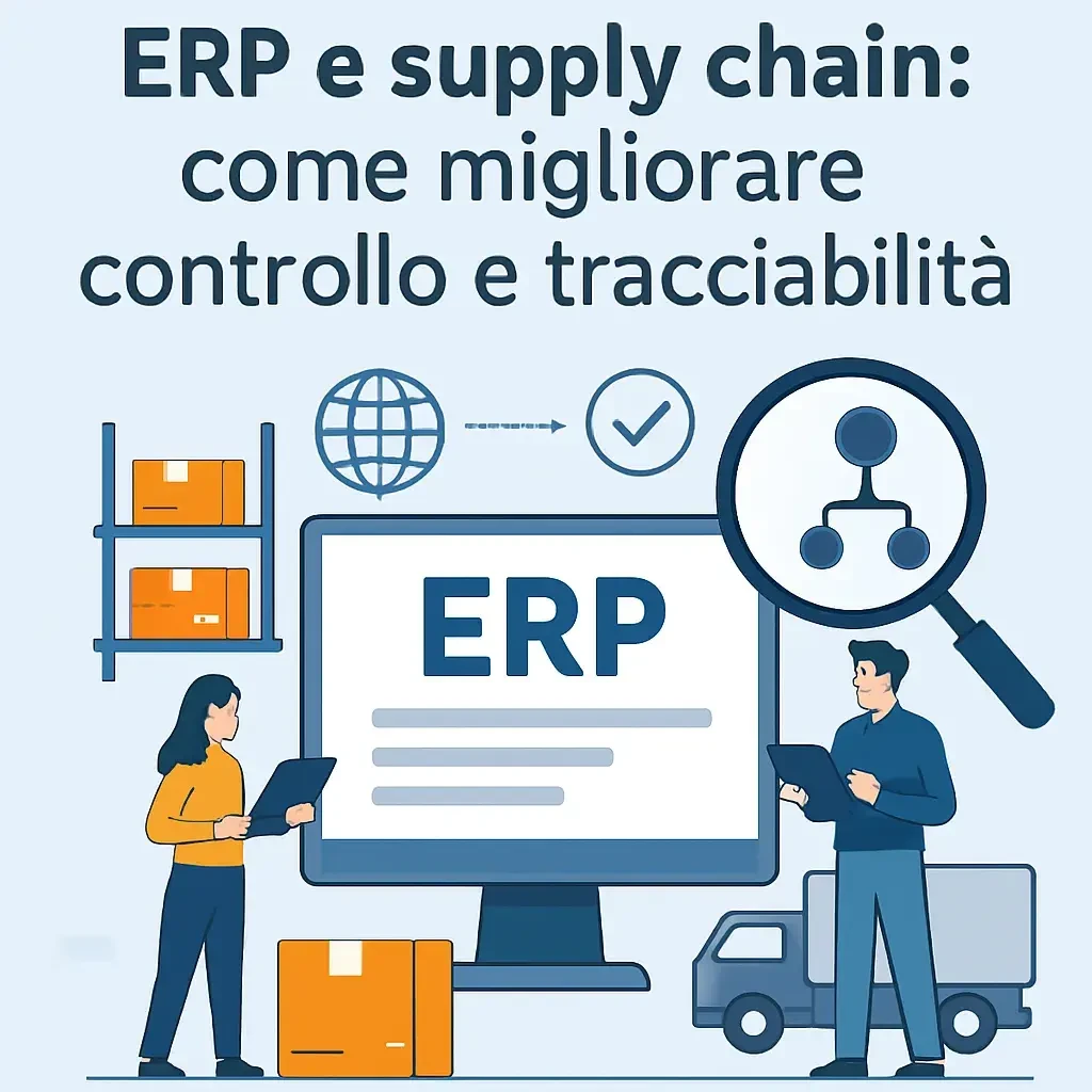 ERP e supply chain: come migliorare controllo e tracciabilità