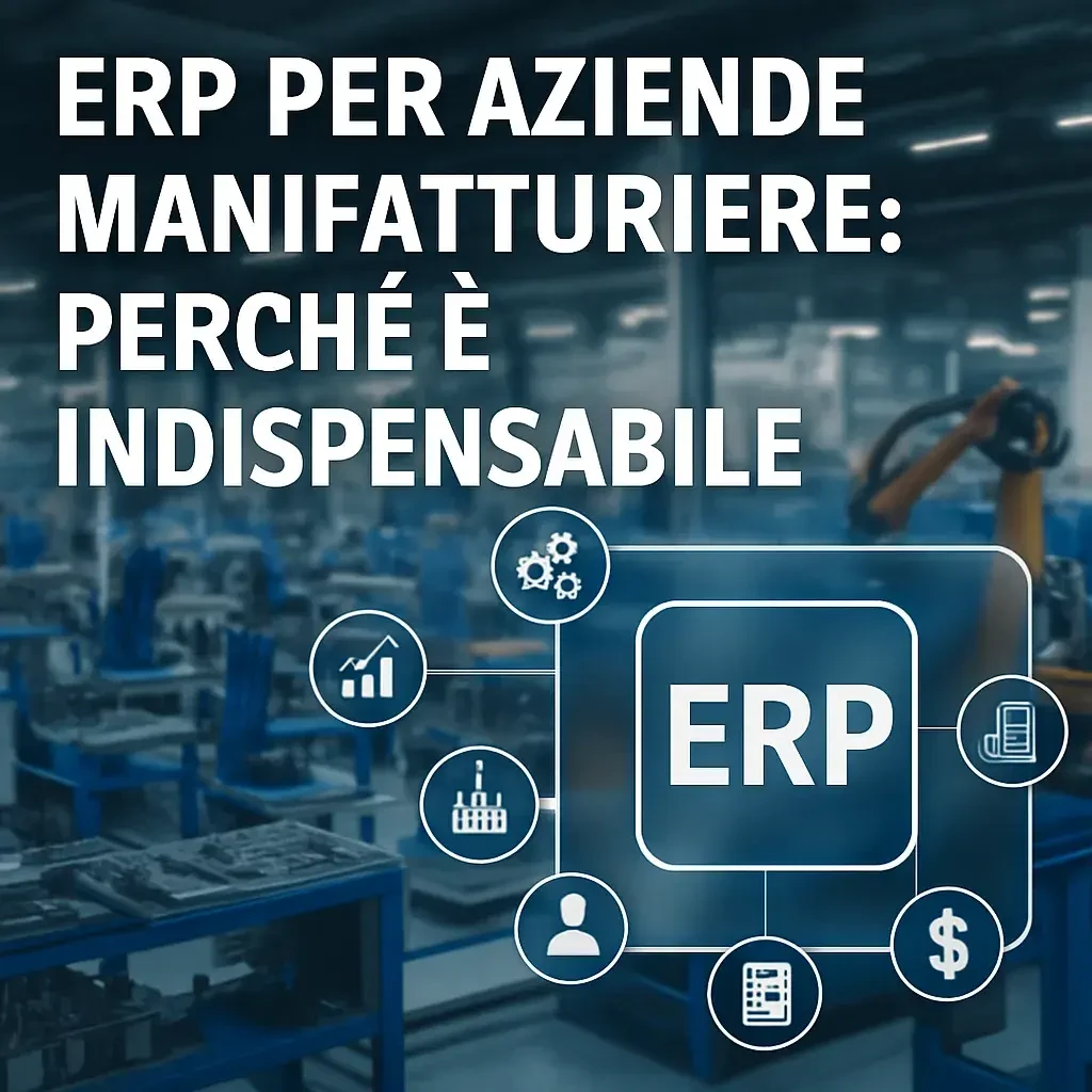 ERP per aziende manifatturiere: perché è indispensabile