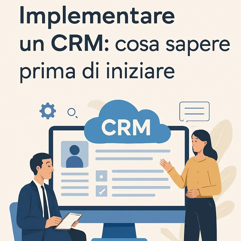 Implementare un CRM: cosa sapere prima di iniziare