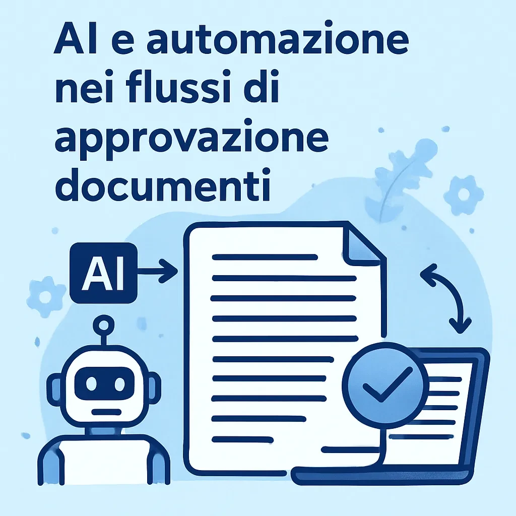 AI e automazione nei flussi di approvazione documenti