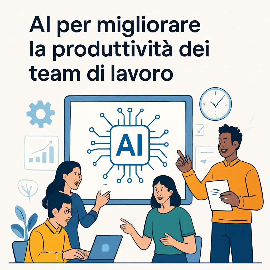 AI per migliorare la produttività dei team di lavoro