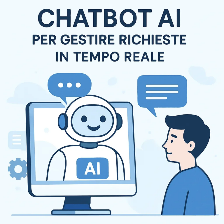 Chatbot AI per gestire richieste in tempo reale