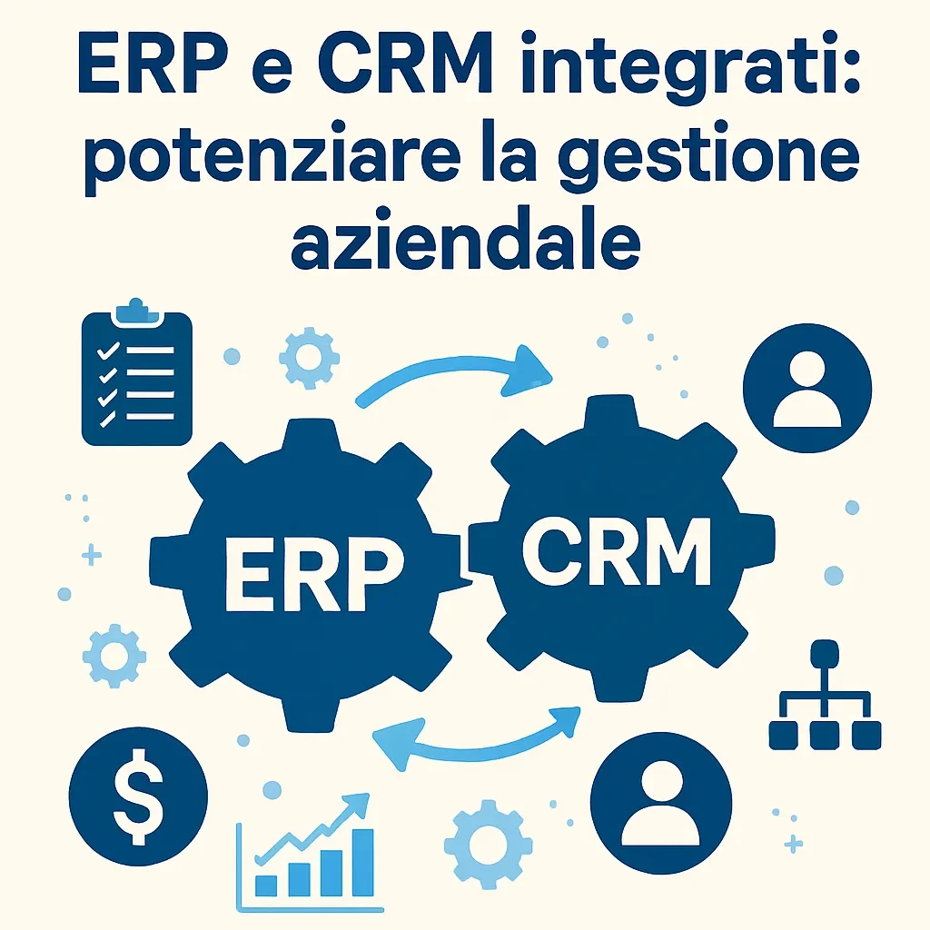 ERP e CRM integrati: potenziare la gestione aziendale