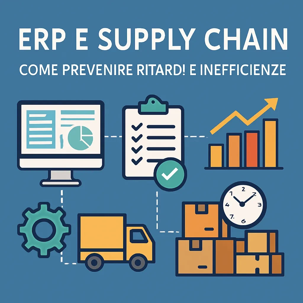 ERP e supply chain: come prevenire ritardi e inefficienze