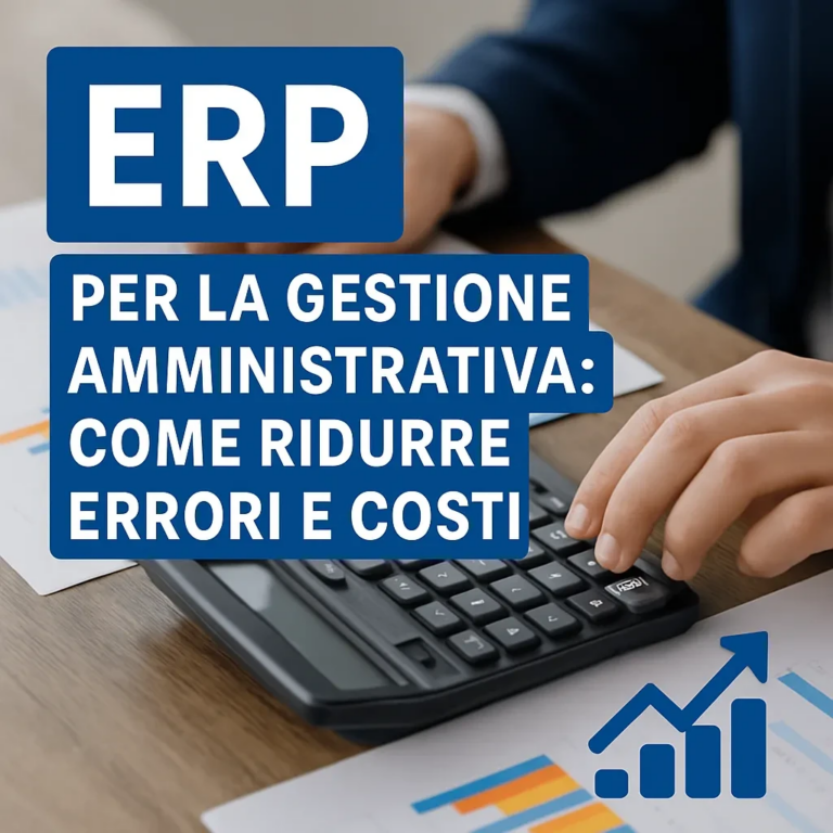 ERP per la gestione amministrativa: come ridurre errori e costi