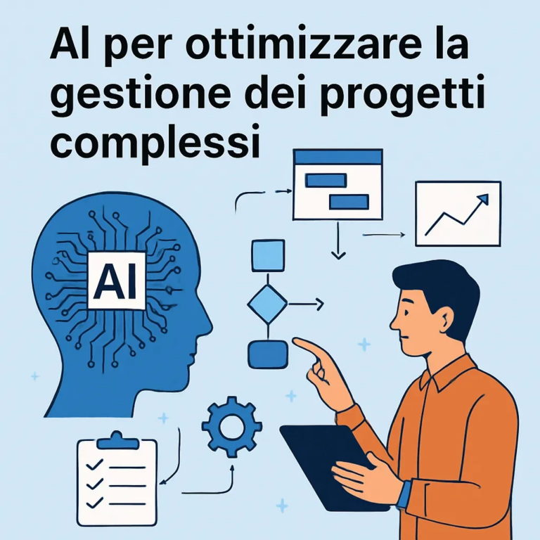 AI per ottimizzare la gestione dei progetti complessi