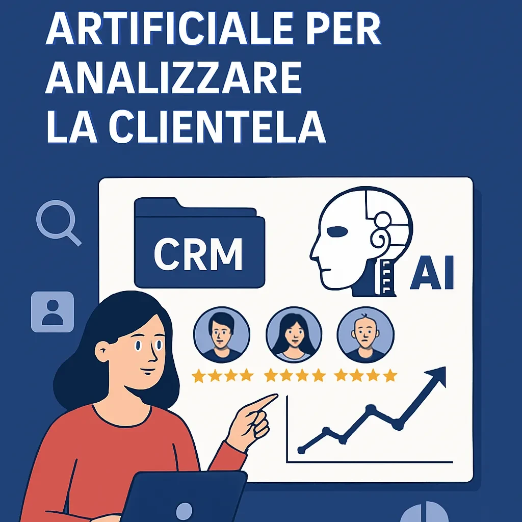CRM e intelligenza artificiale per analizzare la clientela