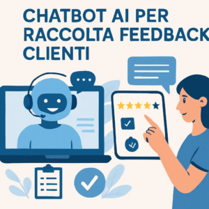 Chatbot AI per raccolta feedback clienti