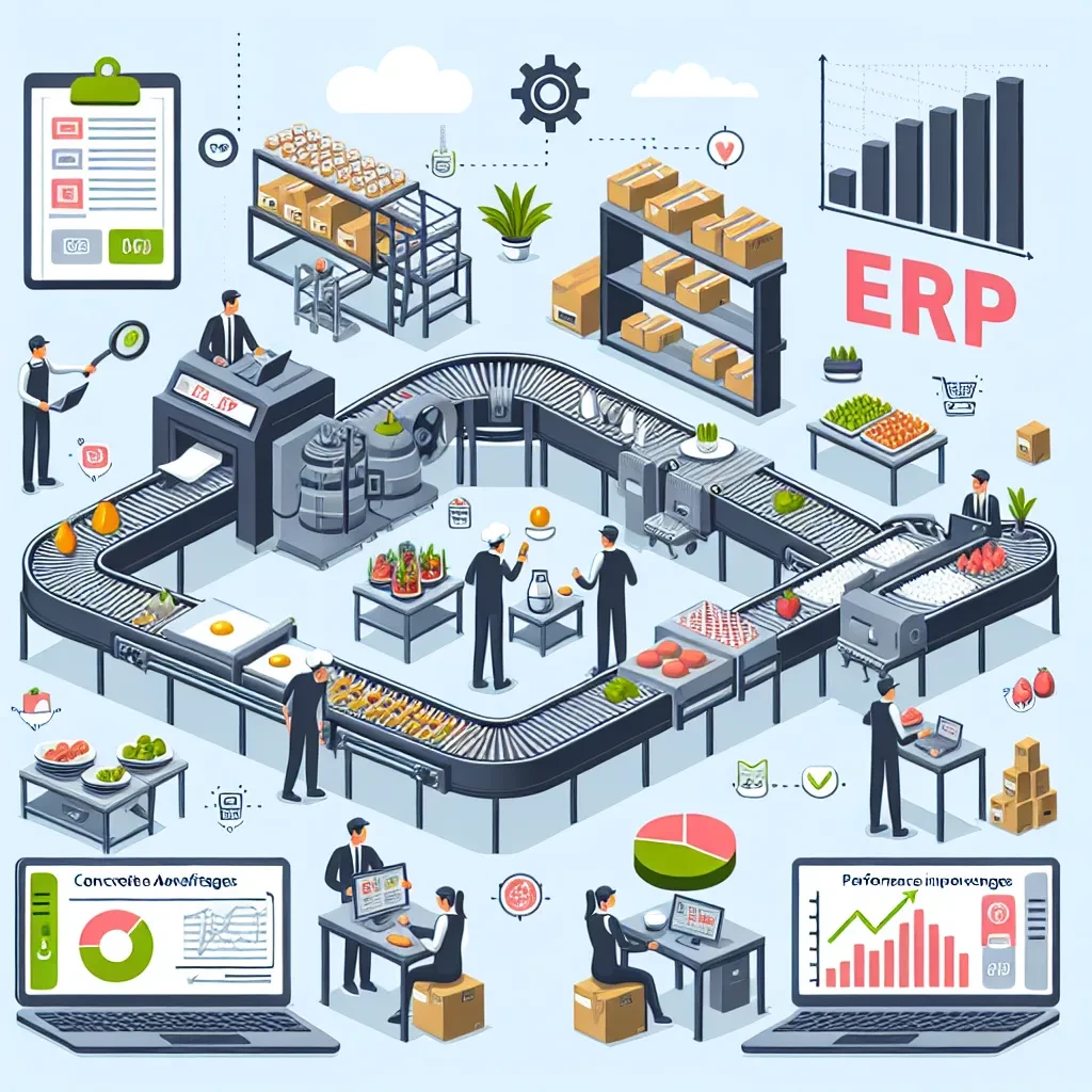 ERP per il settore alimentare: vantaggi concreti