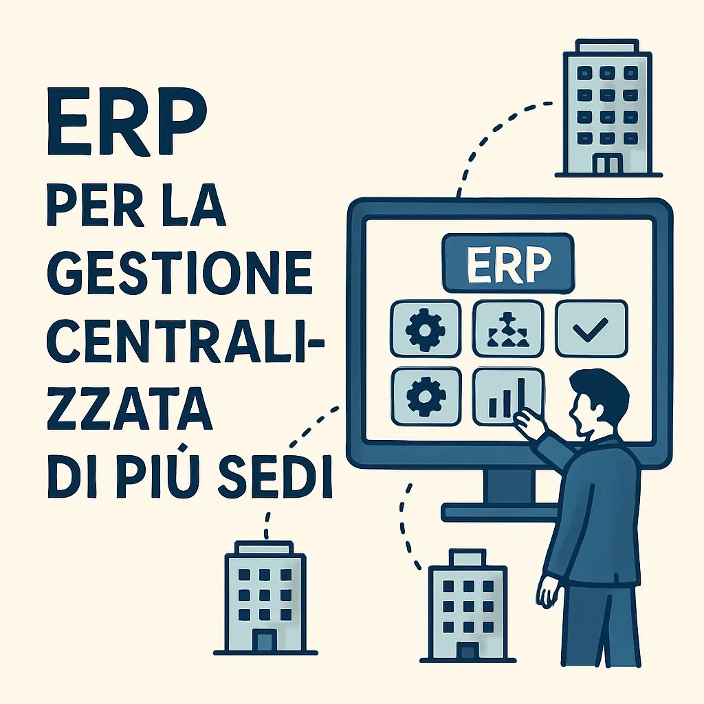 ERP per la gestione centralizzata di più sedi