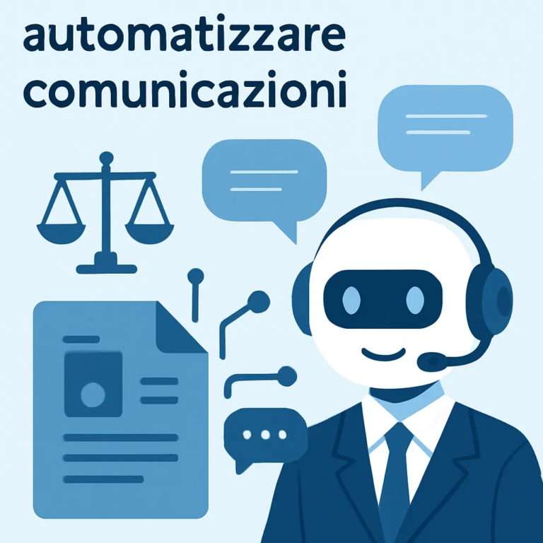 Agent AI per studi legali: automatizzare comunicazioni