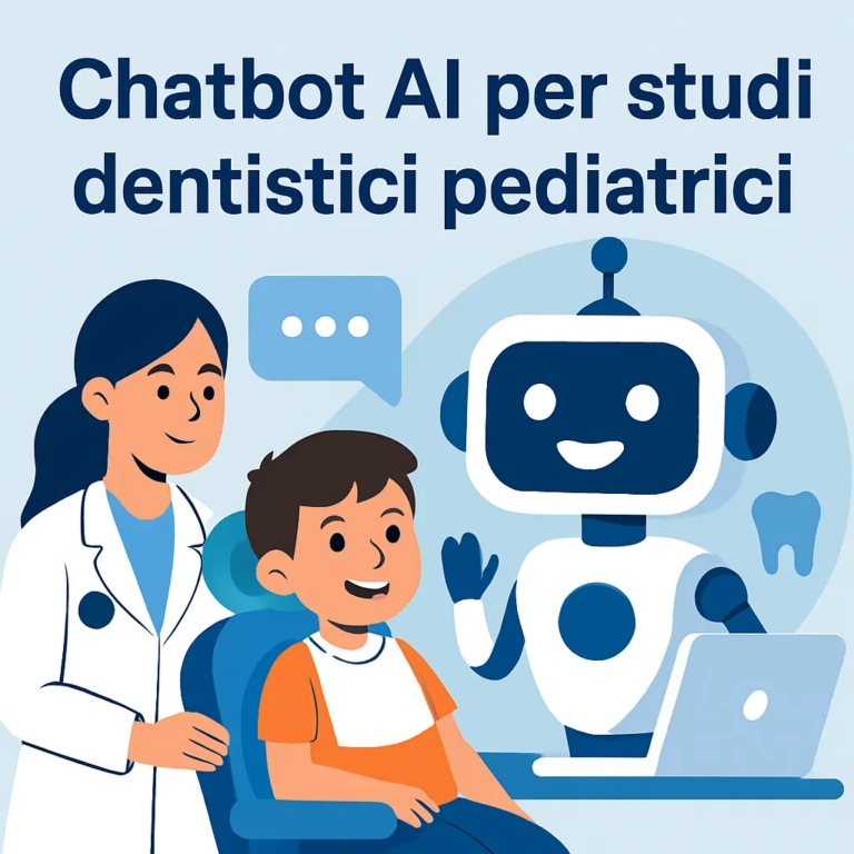 Chatbot AI per studi dentistici pediatrici
