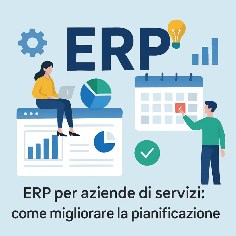 ERP per aziende di servizi: come migliorare la pianificazione