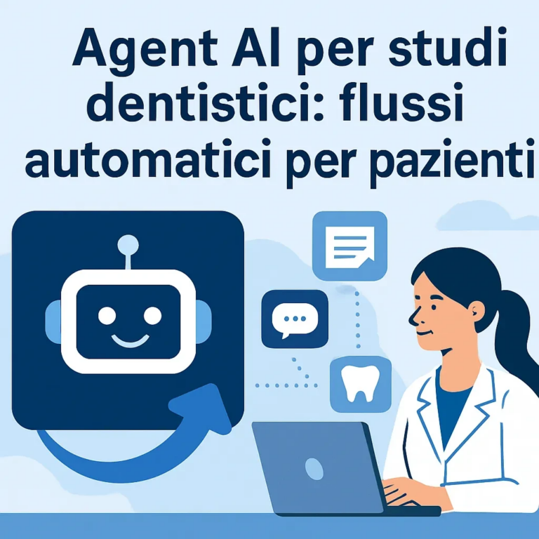 Agent AI per studi dentistici: flussi automatici per pazienti