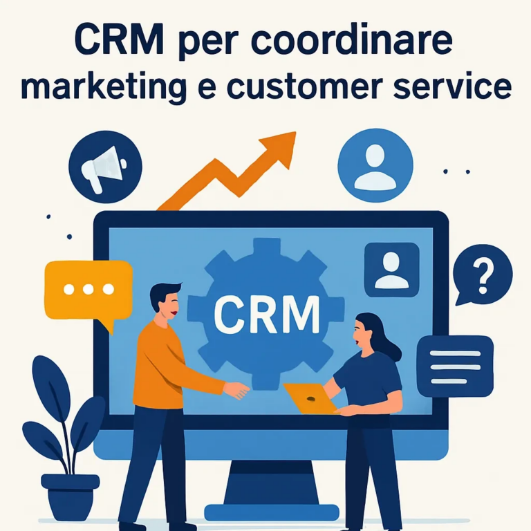 CRM per coordinare marketing e customer service