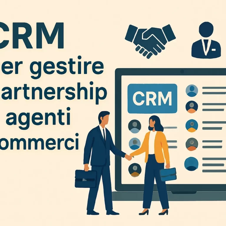 CRM per gestire partnership e agenti commerciali