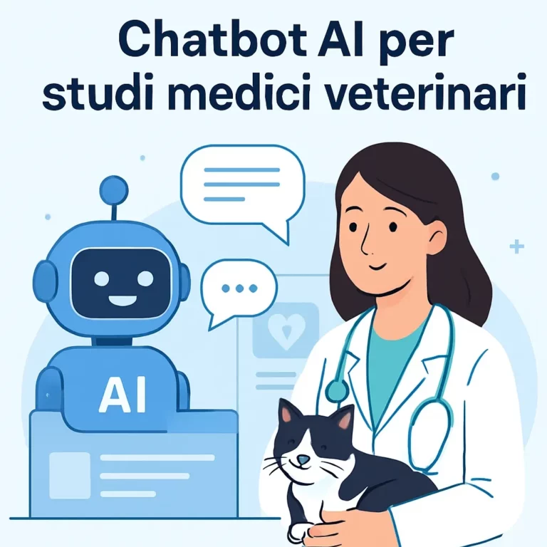 Chatbot AI per studi medici veterinari
