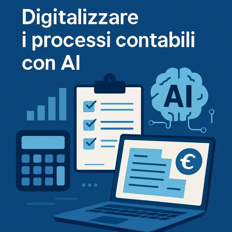 Digitalizzare i processi contabili con AI