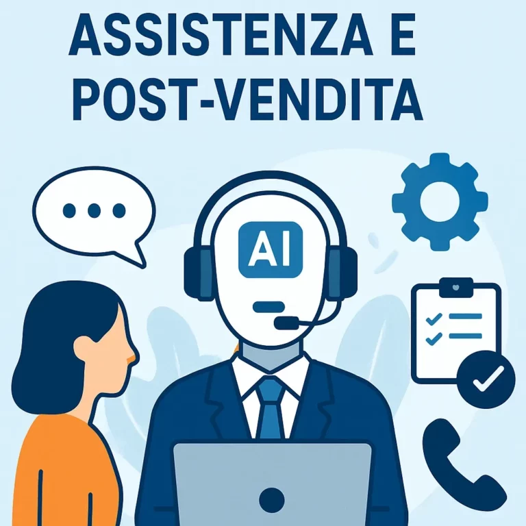 Agent AI per gestire assistenza e post-vendita