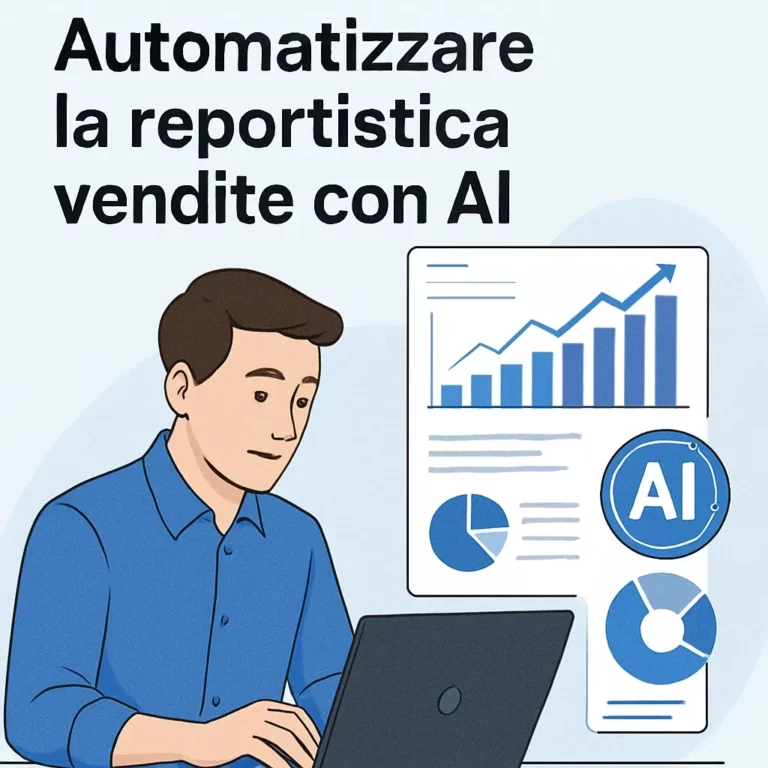 Automatizzare la reportistica vendite con AI