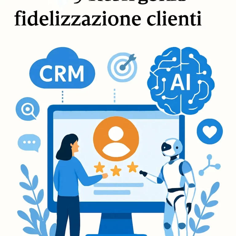 CRM e intelligenza artificiale per la fidelizzazione clienti