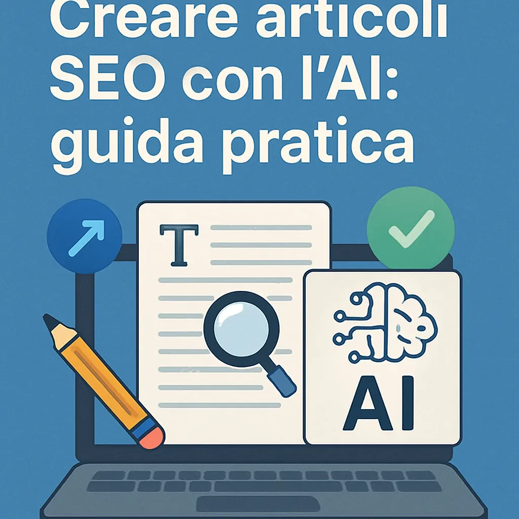 Creare articoli SEO con l’AI: guida pratica