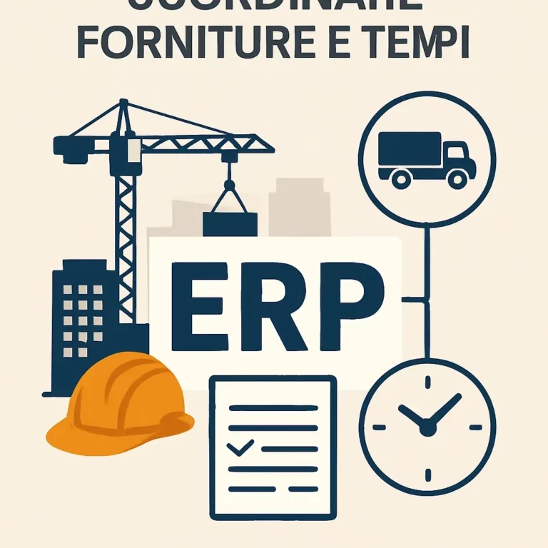 ERP per il settore edilizio: coordinare forniture e tempi
