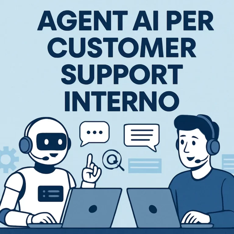 Agent AI per customer support interno