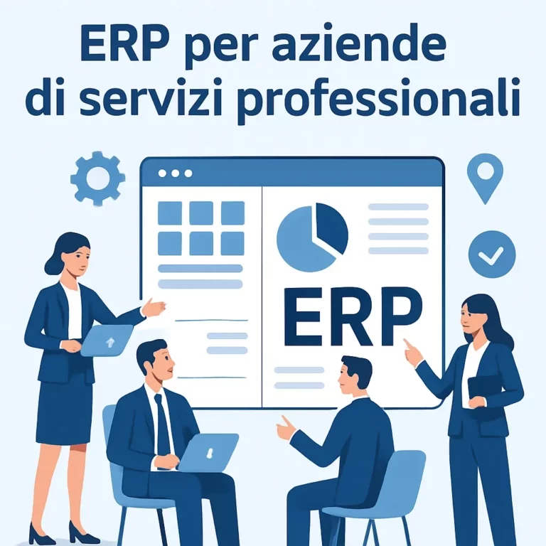 ERP per aziende di servizi professionali